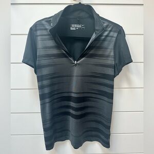 Nike Women's Black performance polo